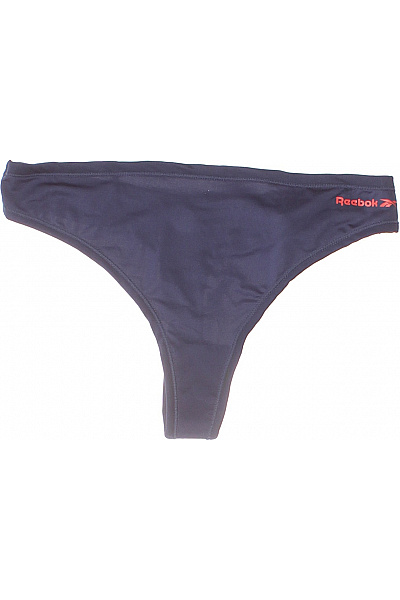 Reebok Dámské Plavky Tanga Modré Lesklé Vel. L