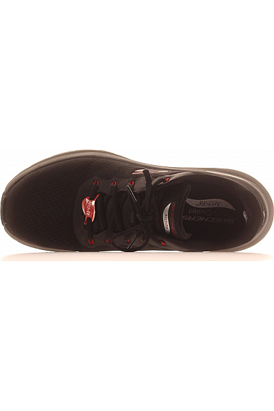 SKECHERS Pánské černé běžecké tenisky s podporou klenby Velikost EU 45 | SKECHERS | obrázek 2