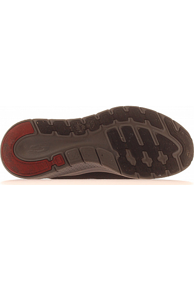 SKECHERS Pánské černé běžecké tenisky s podporou klenby Velikost EU 45 | SKECHERS | obrázek 3
