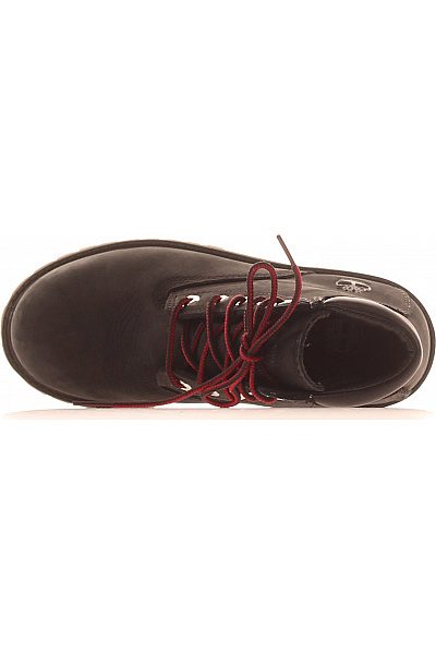 Timberland Dětské kotníkové kožené boty šněrovací podzimní Velikost 31 | Timberland | obrázek 2