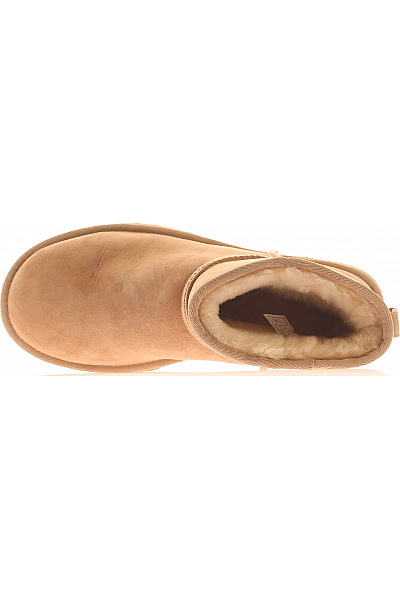 UGG Hnědé kotníkové válenky s kožíškem Velikost 39 | UGG | obrázek 2