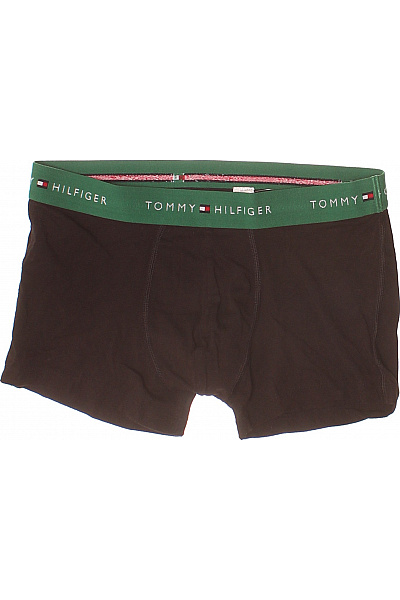 TOMMY HILFIGER pánské bavlněné boxerky hnědé Vel. EU S | TOMMY HILFIGER | obrázek 2
