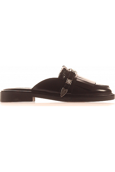 Steve Madden Dámské Kožené Nazouvací Mokasíny S Přezkou A Třásněmi Vel. 39