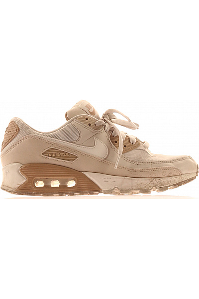 Nike Béžové Tenisky Air Max Sportovní Volnočasové Textilní šněrovací Velikost 38.5