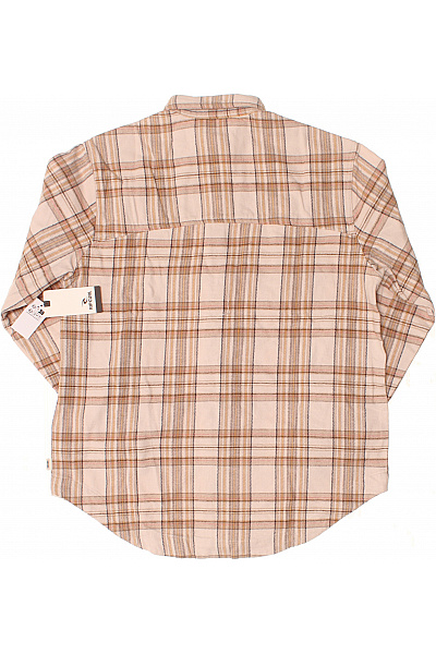 Rip Curl Dámská kostkovaná košile s dlouhým rukávem béžová bavlněná ležérní Vel. EU XS | Rip Curl | obrázek 3