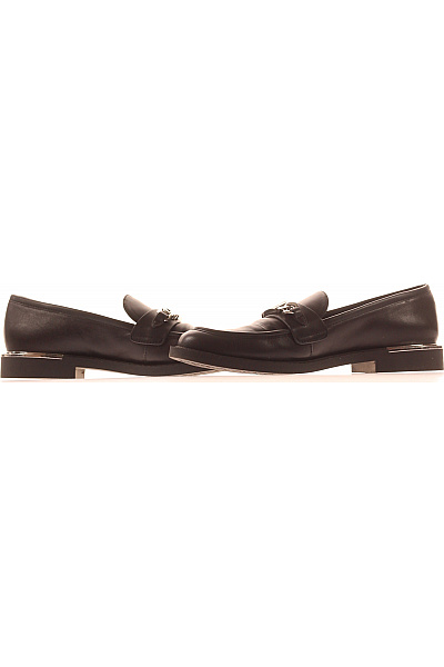 Donna Karan Dámské elegantní kožené nazouvací polobotky na nízkém podpatku Vel. 39 | Donna Karan | obrázek 5