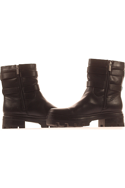 Guess Dámské kožené kotníkové boty na platformě s přezkou Vel. 40 | Guess | obrázek 5