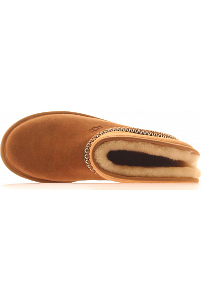 UGG Hnědé semišové válenky s ozdobným lemem Vel. 39 | UGG | obrázek 2