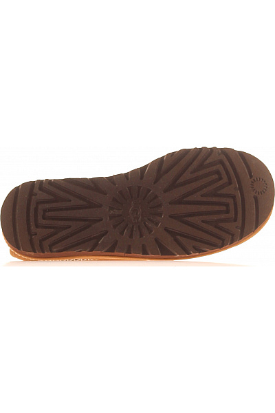UGG Hnědé semišové válenky s ozdobným lemem Vel. 39 | UGG | obrázek 3