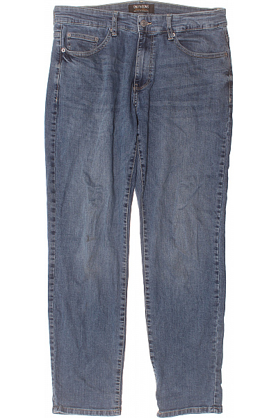 ONLY & SONS Modré Strečové Džíny S Kapsami Velikost 33/32