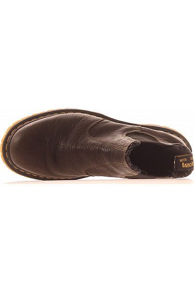 Dr.Martens Pánské hnědé kožené kotníkové chelsea boty Vel. 42 | Dr.Martens | obrázek 2