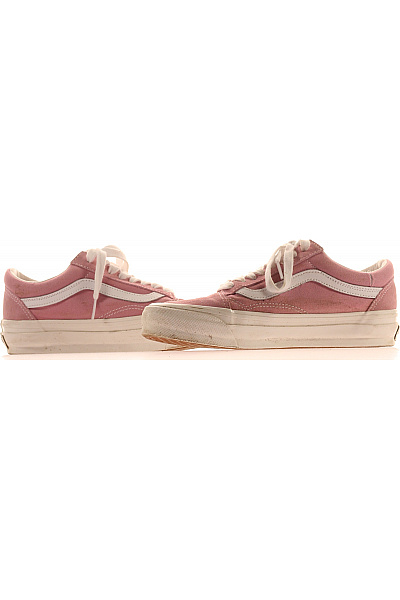 Vans růžové textilní tenisky volnočasové šněrovací Vel. 39 | Vans | obrázek 5