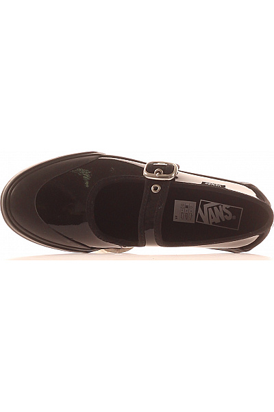 Vans Dětské černé tenisky s páskem a přezkou Velikost EU 34 | Vans | obrázek 2