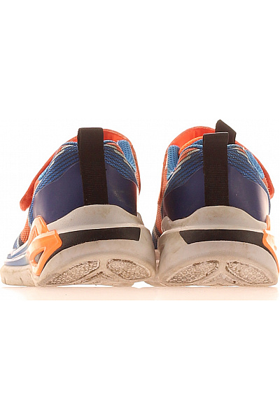 SKECHERS Dětské oranžové tenisky sportovní na suchý zip Velikost EU 28 | SKECHERS | obrázek 4
