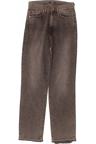 7 For All Mankind Dámské Džíny Volné Seprané Velikost 26