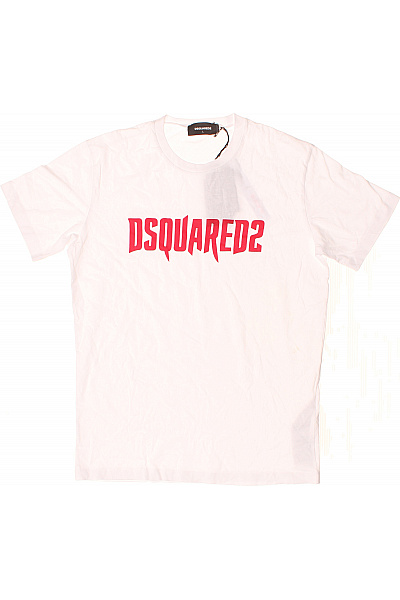 Dsquared2 Pánské Tričko S Krátkým Rukávem A Potiskem Velikost EU L