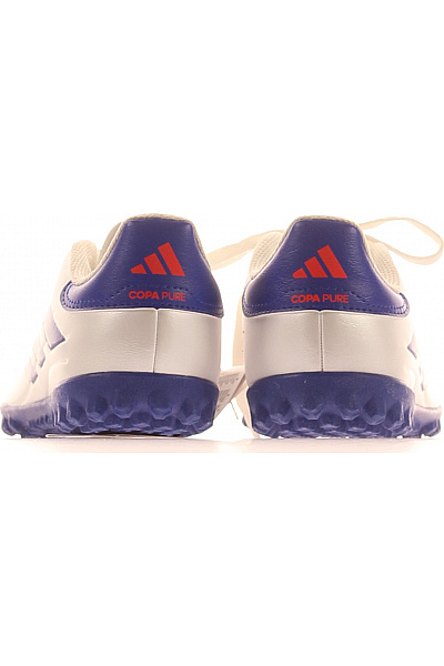 ADIDAS dětské sportovní kopačky šněrovací bílé Velikost 37 1/3 | ADIDAS | obrázek 4