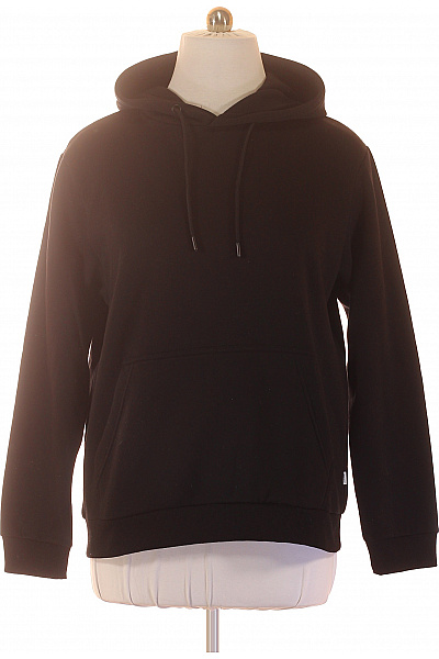 JACK & JONES Černá pánská mikina s kapucí a klokaní kapsou Vel. XXL | JACK & JONES | obrázek 2
