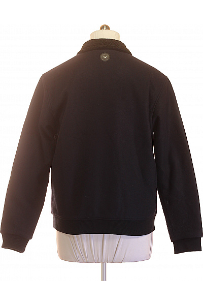 ragwear Černá pánská bomber bunda s beránkem na zip Velikost XL | ragwear | obrázek 2
