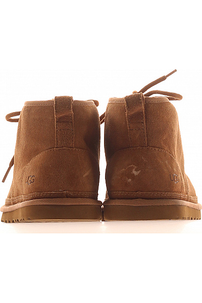 UGG Pánské hnědé semišové kotníkové šněrovací volnočasové boty Vel. 42 | UGG | obrázek 4