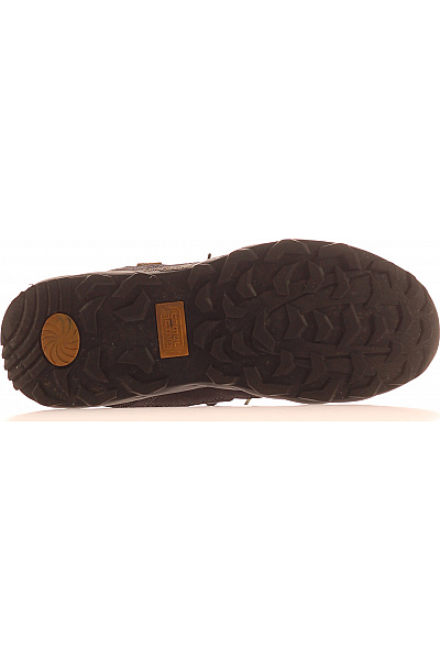 camel active Pánské kožené kotníkové boty černé šněrovací outdoorové Velikost 43 | camel active | obrázek 3