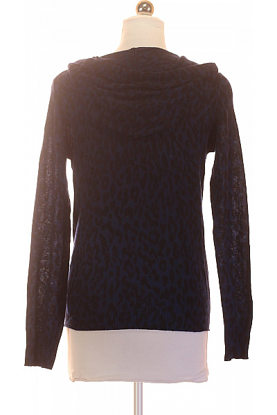 Zadig&Voltaire deluxe Pánská kašmírová mikina s kapucí na zip modrá leopardí vzor Vel. EU XS | Zadig&Voltaire deluxe | obrázek 3