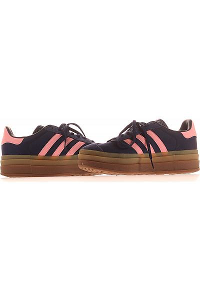 ADIDAS dámské tenisky gazelle růžové semišové šněrovací na platformě volnočasové Vel. 39 1/3 | ADIDAS | obrázek 5