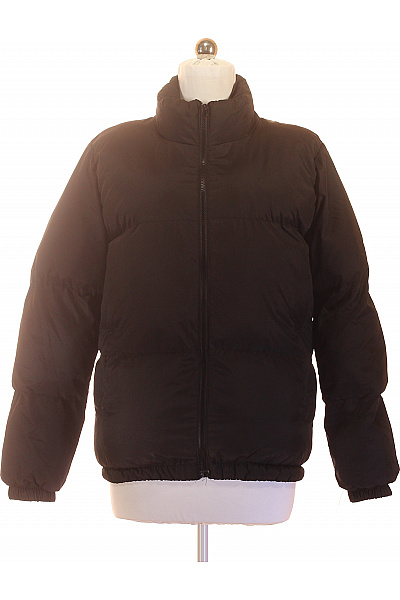 Černá prošívaná zimní puffer bunda Velikost M | Unimoda | obrázek 2