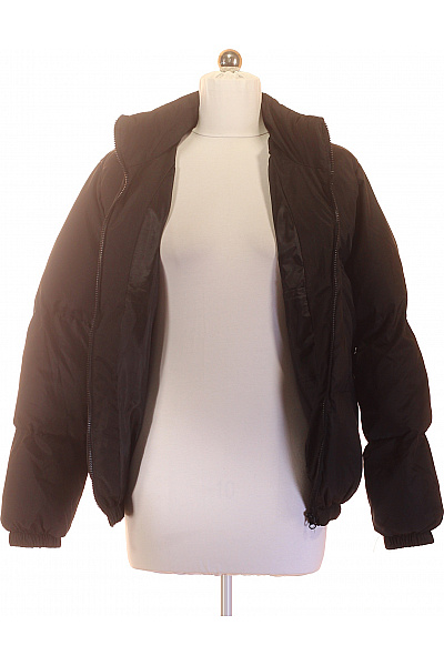 Černá prošívaná zimní puffer bunda Velikost M | Unimoda | obrázek 4