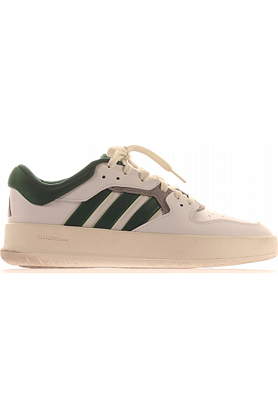 ADIDAS Pánské Tenisky Cloudfoam Zelené Volnočasové šněrovací Velikost 42 2/3