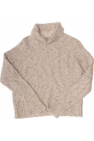 LAWRENCE GREY Dámský Vlněný Rolák S Dlouhým Rukávem Podzimní Zimní Oversized Vel. EU M