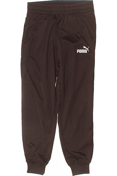 Puma Dětské chlapecké tepláky hnědé Vel. 128 | Puma | obrázek 2