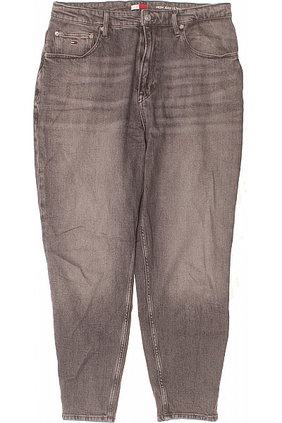 TOMMY HILFIGER Džíny Mom Fit S Vysokým Pasem šedé Vel. EU 33/32