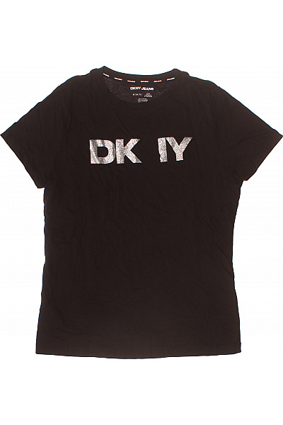 Donna Karan Dámské Tričko S Krátkým Rukávem A Potiskem Vel. EU M