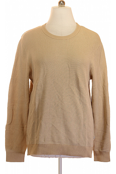 JACK & JONES Béžový pletený bavlněný pulovr basic Velikost EU XXL | JACK & JONES | obrázek 2