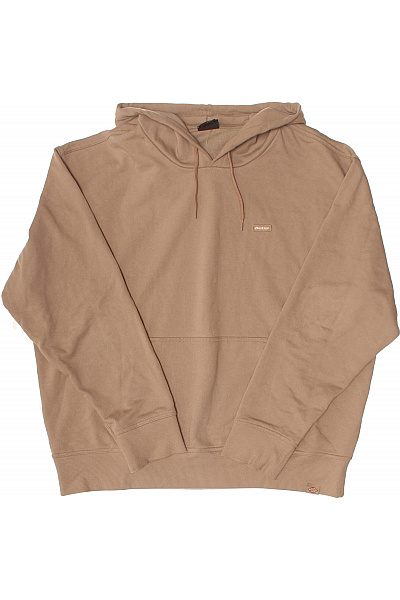 Dickies Pánská Hnědá Mikina S Kapucí A Dlouhým Rukávem Přes Hlavu Vel. XL