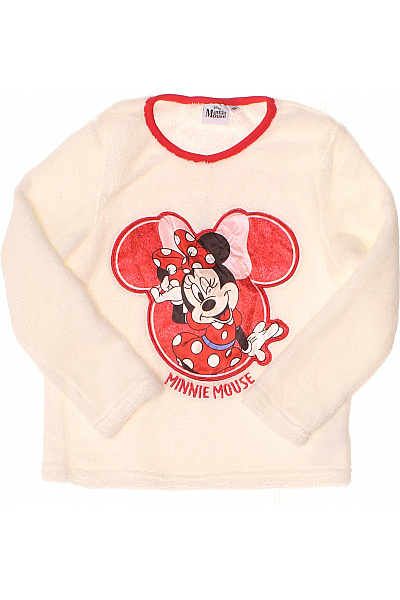 DISNEY Dívčí pyžamo s Minnie červené měkké polyesterové Velikost 6 | DISNEY | obrázek 3