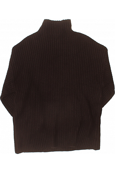 Dámský hnědý pletený rolák oversized Vel. 38 | Unimoda | obrázek 2