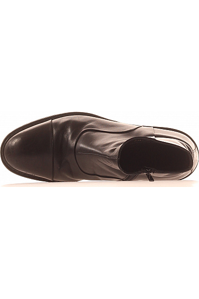 Pánské kotníkové boty černé elegantní Vel. 43 | Unimoda | obrázek 2