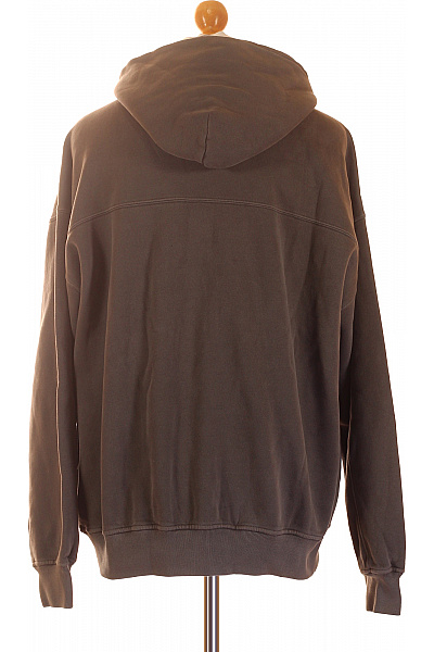 Abercrombie&Fitch Pánská bavlněná oversized mikina s kapucí a klokaní kapsou šedá Vel. L | Abercrombie&Fitch | obrázek 3