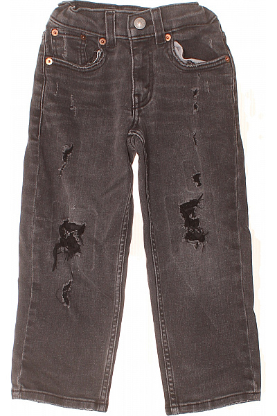 LEVIS Dívčí Džíny černé Roztrhané