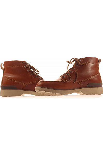 LUMBERJACK Pánské kožené kotníkové boty šněrovací Vel. 45 | LUMBERJACK | obrázek 5