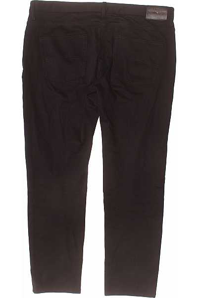 ARMANI Pánské volnočasové kalhoty rovné s kapsami černé Vel. XL | ARMANI | obrázek 3