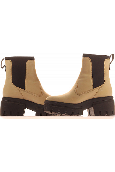 Timberland Dámské kotníkové kozačky chelsea khaki na platformě Vel. 40 | Timberland | obrázek 5