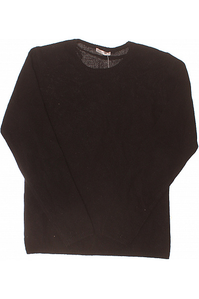 MAX TONSO CASHMERE Dámský Kašmírový Svetr černý Basic Vel. M