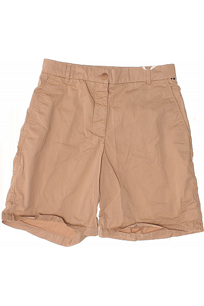 TOMMY HILFIGER Dámské Volnočasové Kraťasy Khaki S Kapsami Vel. 36