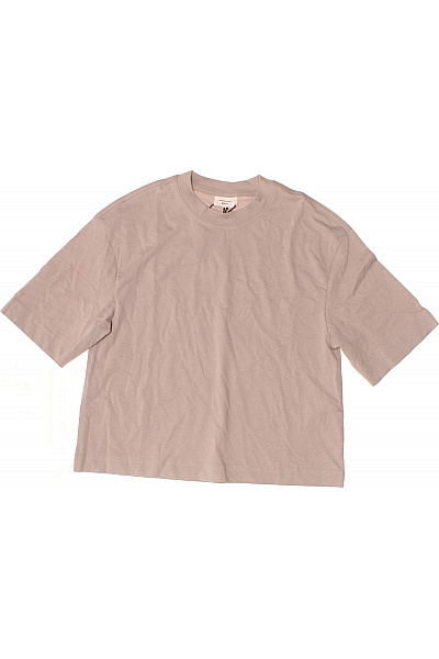 gina tricot Dámské tričko s krátkým rukávem basic jednobarevné oversize Vel. EU S | gina tricot | obrázek 2
