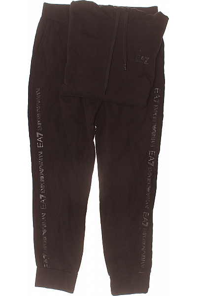 ARMANI Dámské Bavlněné Tepláky S Logem Vel. EU L