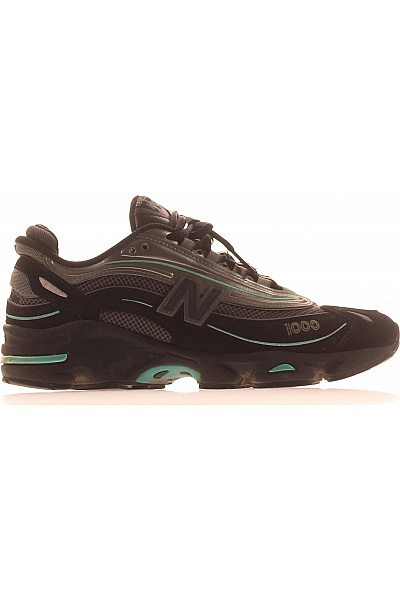 New Balance Dámské Tenisky 1000 (Black/Teal) Černé Velikost 42