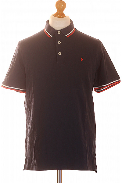 JACK & JONES Pánské polo tričko s krátkým rukávem a límečkem Vel. XL | JACK & JONES | obrázek 2